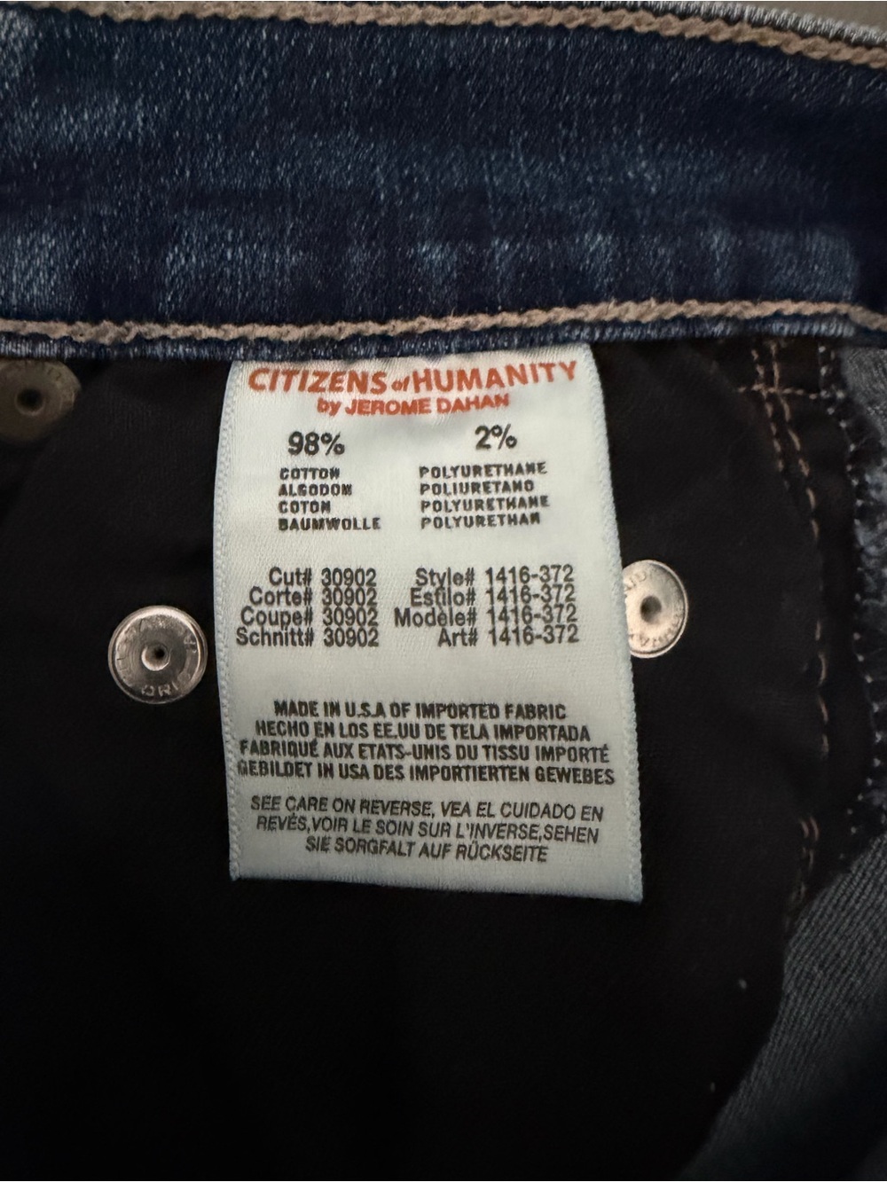 Citizens of Humanity Rocket High Rise Skinny Jeans - Picture 6 of 6